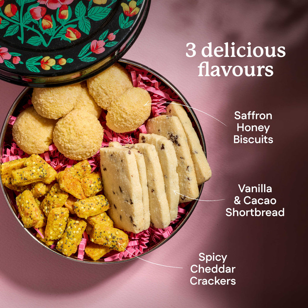 Midnight Garden Cookie Tin