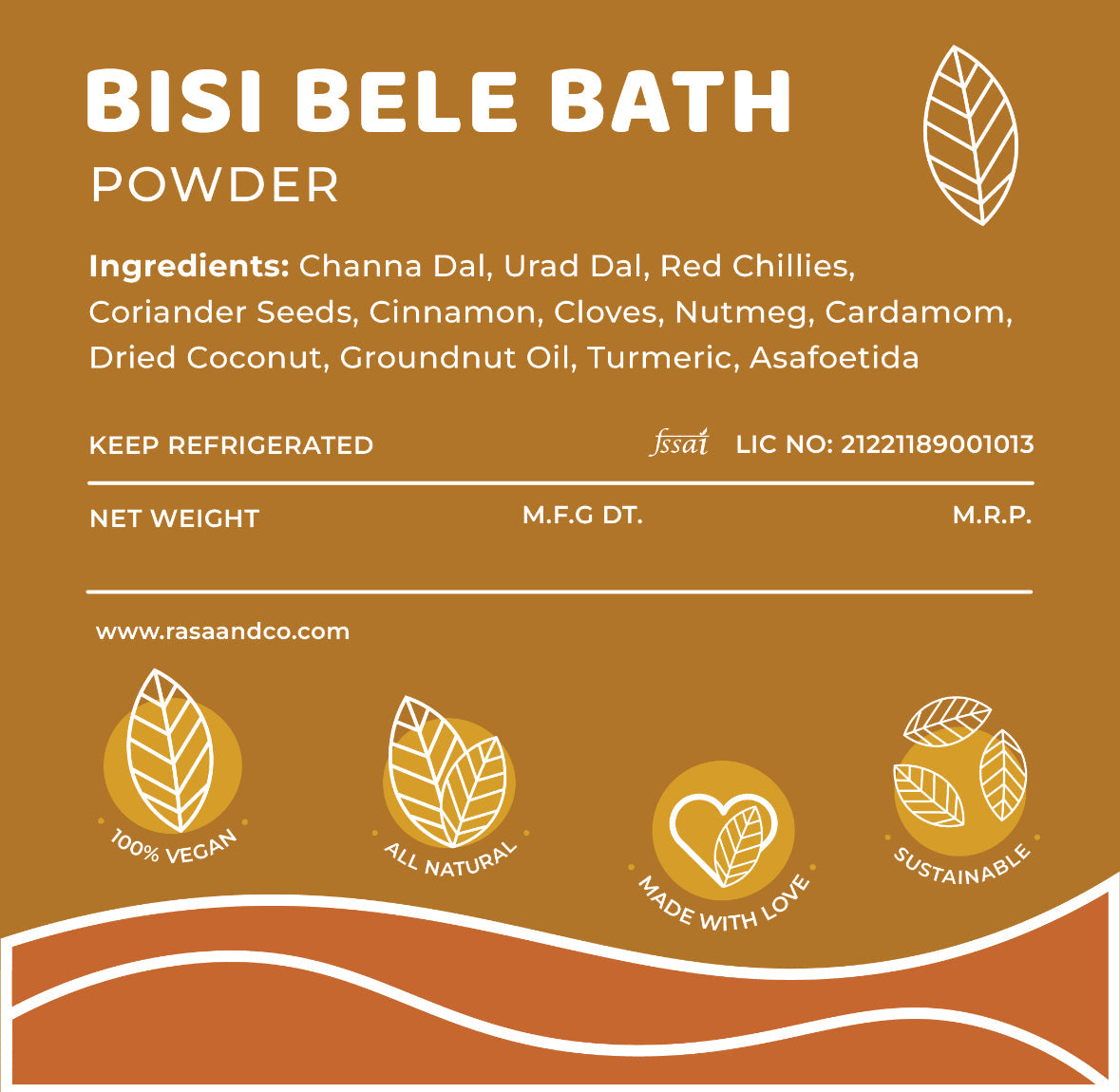 Bisi Bele Bath Powder